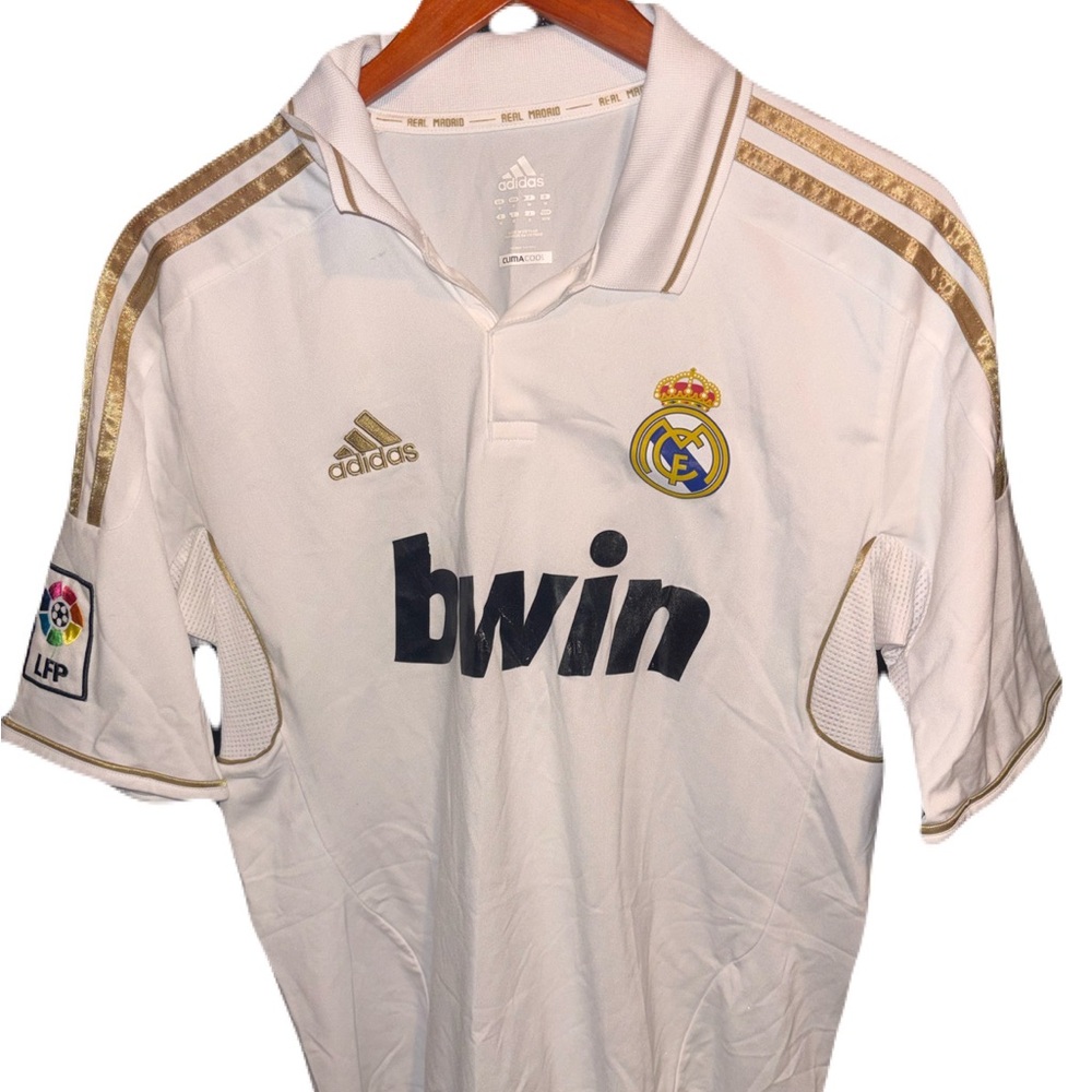 Real Madrid 11/13 home soccer jersey authentic